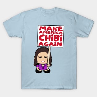 Ms. Huckabooboo POLITICO'BOT Toy Robot (Chibi America T-Shirt